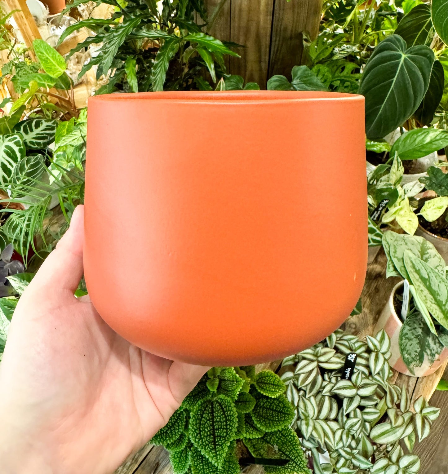 Cache-pot céramique 'cayenne'